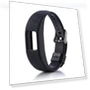 Flexible Lozenge Texture Watch Band — Fitness Bands, Smartwatch 2025