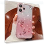 Glitter Gradient Smartphone Case Rhinestone Flower TPU Anti-fall Cover — Screen Protectors, Smartwatch 2025
