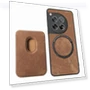 Leather Back Cover with Detachable Card Holder — Phone Accessories, Smartwatch 2025