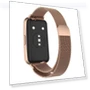 Magnetic Lock Metal Adjustable Wristband — Fitness Bands, Smartwatch 2025