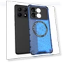 Magnetic Phone Case Honeycomb TPU+PC Back Cover — Basic Cases, Smartwatch 2025