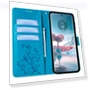 Phone Case with Wrist Strap Butterfly Flower Imprinted Leather Flip Cover — Flip Cases, Smartwatch 2025