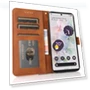 Splicing PU Leather Wallet Case Flip Stand Phone Cover — Flip Cases, Smartwatch 2025