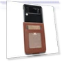 Textured PU Leather Folding Phone Case Stand Card Holder Protective Cover — Flip Cases, Smartwatch 2025