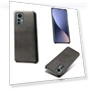 Wear-resistant Calf Textured PU Leather Coating Hard PC Anti-drop Mobile Phone Case Cover — Basic Cases, Smartwatch 2025