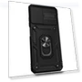 Protective Case with Slide Camera Cover and Ring Kickstand — Screen Protectors, Smartwatch 2025