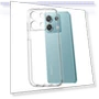 TPU Slim-Fit Back Phone Cover with Tempered Glass Film Transparent — Screen Protectors, Smartwatch 2025
