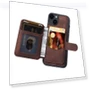 Anti-drop Leather Coated TPU Phone Case with Kickstand — Bumpers, Smartwatch 2025