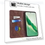 Cowhide Texture Anti-Scratch Leather Phone Cover with Card Slots — Basic Cases, Smartwatch 2025