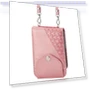 Imprinted Rhombus Pattern Calf Texture PU Leather Case with Card Holder and Stand — Flip Cases, Smartwatch 2025