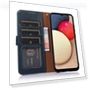 RFID Blocking Litchi Texture PU Leather Cover Stand Wallet Folio Flip Phone Case — Flip Cases, Smartwatch 2025