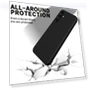 Scratchproof Liquid Silicone Phone Cover with Wrist Strap — Phone Accessories, Smartwatch 2025
