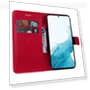 Solid Color Leather Mobile Cover Wallet Stand with Strap — Phone Accessories, Smartwatch 2025