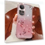 TPU Cover Gradient Glitter Rhinestone Flower Anti-scratch Phone Case — Phone Accessories, KADEM