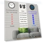 Digital Wall Clock with Large LED Display — Clocks, Homeware Essentials
