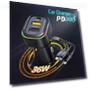Dual USB Car Charger with PD One-to-Three High-Power Smart Wired Fast Charging Cable — Chargers, Discount Domain