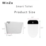 Smart Toilet with Heated Seat and Bidet, WinZo