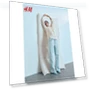 Texture Sensor V Neck Slim Fit Long Sleeve Top — , HM