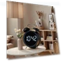 Ultrasonic Alarm Clock with Glow-in-the-Dark Display — Alarm, Houspace