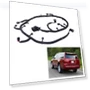 Rear Object Alarm Sensor Wiring Harness — Alarm Systems, PHYUN-autoparts