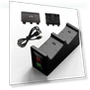 USB Charging Dock with Rechargeable Battery for XBox One Series X Controller — Xbox One Accessories, happybuySE