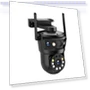 Three-Lens Wireless WIFI IP Camera — Security Cameras