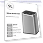 Automatic Sensor Stainless Steel Kitchen Trash Can — Kitchen Cans, Refreshing Home