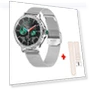 Women's Smart Watch with Diamond Bracelet — Smartwatches, ESTG
