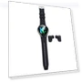 Ultra-thin Metal Smartwatch with Flip Cover for Headphones — Wearable Accessories, DIYelecs