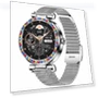1.27-inch Steel Strap Women's Waterproof Smart Watch with Diamond Decoration — Wearable Accessories, Tiktkkkk