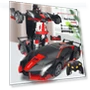 Gesture-Controlled Transforming Car Robot — Interactive Figures & Robots, Super Go