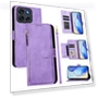 Zipper Pocket Multiple Card Slots Leather Phone Cover — Basic Cases, Smartwatch 2025