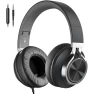 Wired Over-Ear Headphones with Microphone and Volume Control, COOSII