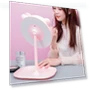 Three-Mode USB Charging Removable LED Cosmetic Mirror — Handheld, Makeup Kits