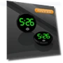 Elegant Glowing Electronic Car Dashboard Clock — Clock, the BAY