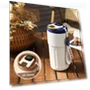 Elegant Insulated Mug with LED Display — Beverage Warmers