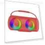 Portable Bluetooth Speaker with Colorful Lights — Portable Audio, AI Supermarket