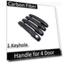Smart Carbon Fiber Door Handle — Car Door Entry Guard