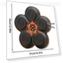 Smart Music Bluetooth Boxing Wall Target — Boxing Training Gear, Binchi Keji Travel