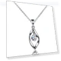 Smart Women's Pendant Necklace with Rotating Water Drop Design — Smart Jewelry, Allbestart