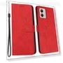 Imprinted Heart Shape Phone Cover Stand Wallet Phone Leather Case with Strap — Flip Cases, Smartwatch 2025