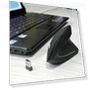Ergonomic Rechargeable Vertical Bluetooth Mouse — Mouse Pads, Computer boost
