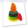 Sensory Textured Stone Toys Set — Blocks, Three Body