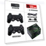 Double Wireless Controller Game Console — GEM Box Gaming, PRISMA