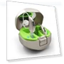 Rechargeable Mini Behind-The-Ear Hearing Aid — Hearing Support, FEIE
