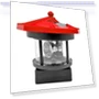 Solar LED Beacon Light — Garden Illumination, Warm home textiles