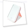 Mini LED Touch Makeup Mirror — Compact & Travel, Health oo Beauty