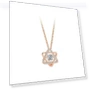 Smart Necklace with Six-Pointed Star — Smart Jewelry, Lucky Star Jewelry