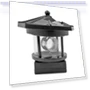 Solar LED Beacon Light — Garden Illumination, Warm home textiles