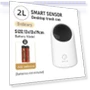 Luxury Small Trash Bin with Smart Sensor — Waste Baskets, QIANBAIDI